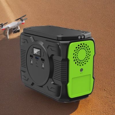12V-16.8V/6A DC1 2 Çıkış Evde acil durum için taşınabilir elektrik santrali cep telefonu şarjı ve oksijen jeneratörü