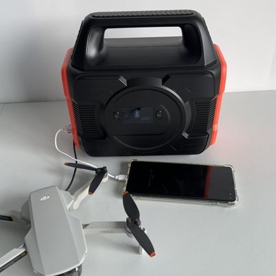 Dış Lityum Piller Enerji Depolama Pil 300W taşınabilir güç istasyonu MPPT ile