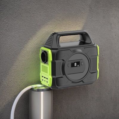 Lityum pil ve sıvı kristal ekranla 300W enerji depolama sistemi güç istasyonu