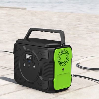 Lityum pil ve 12V/200-300A EC5 çıkışı ile 200W taşınabilir kamplama enerji istasyonu