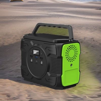 Portatif Kamp Güç Santrali 200W Lityum AC DC Laptop için Güneş Enerjisi Jeneratörü