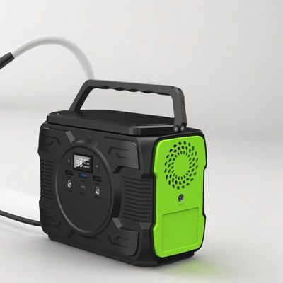 Kapasite Lityum Pil ve Güneş Şarj cihazı ile 200W Dışarıda Mobil Elektrik İstasyonu