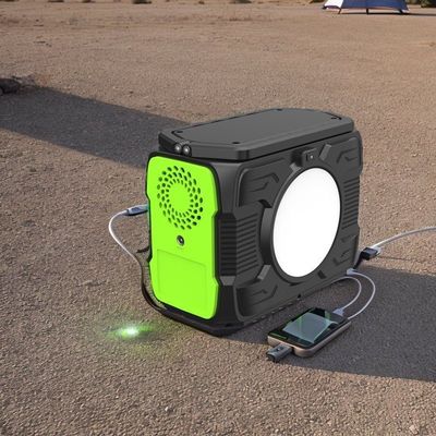 5V/2.1A USB1/USB2 ihracatı ve 12V-16.8V/6A DC1 2 çıkışı olan mobil enerji istasyonu