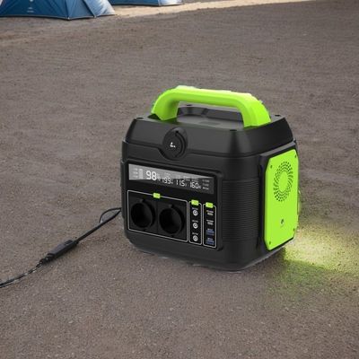 Güneş RV Drone Şarj için taşınabilir 600W Dış Mobil Enerji Depolama Güç Santrali