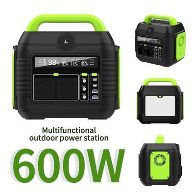 Kuzey Amerika'da Ev Enerji Depolamaları için 600W Taşınabilir Güneş Jeneratörü Güç Santrali