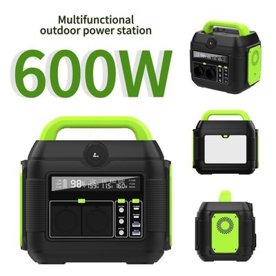 Yüksek Güçlü Taşınabilir 600W 561wh Ternary Lityum Pil Acil Durumlu Elektrik Santrali