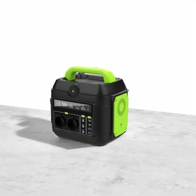 600W AC110V AC220V Lityum Pil Paketi Camper ve RV için Taşınabilir Güneş Enerjisi Santrali