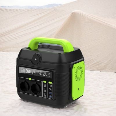 600W AC110V AC220V Lityum Pil Paketi Camper ve RV için Taşınabilir Güneş Enerjisi Santrali