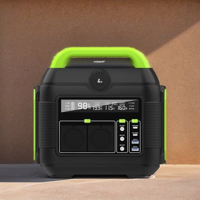 600W 110V/220V Lityum Pil Çevre dostu dış mekan için Güneş taşınabilir enerji istasyonu