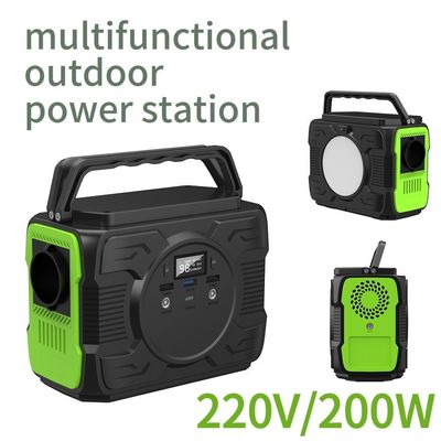48000mAh Pil Kapasitesi 200W Enerji Depolama Tipi 220V Mobil Güç için Güç kaynağı