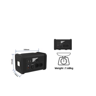 12V-13V/10A DC Çıkış 700W/537.6wh Kamp ve Güneş Enerjisi için Taşınabilir Elektrik Santrali