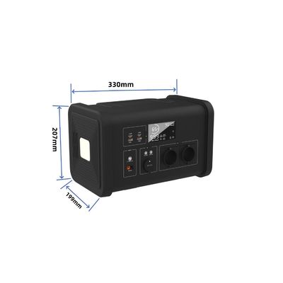 12V-13V/10A DC Çıkış 700W/537.6wh Kamp ve Güneş Enerjisi için Taşınabilir Elektrik Santrali