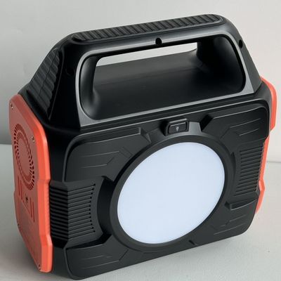 Yüksek Güçlü 300W Balkon RV Enerji Depolama Jeneratörü LED Işıklı Mobil Güç AC Çıktısı S3