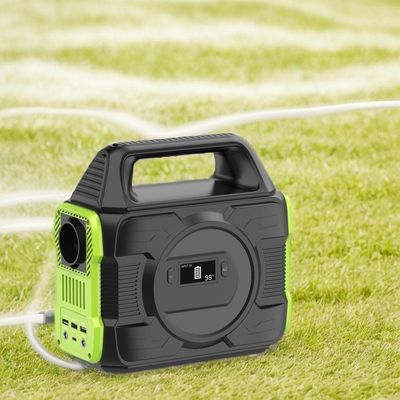AB AC Soket Uygun Tüm 300W Lityum RV Pilli Taşınabilir Güneş Enerjisi Santrali
