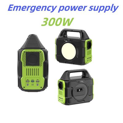 288wh Enerji Depolama 300W Dışarı Kamp ve RV için Taşınabilir Acil Durum Elektrik Santrali