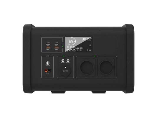 Sinusoidal Wave 700W Dışarıdaki Acil Durumlar için Taşınabilir Güneş Jeneratörü ve Lityum Pil
