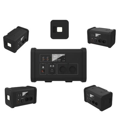Sinusoidal Wave 700W Dışarıdaki Acil Durumlar için Taşınabilir Güneş Jeneratörü ve Lityum Pil