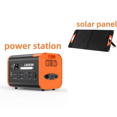 2200W Süper Hızlı Şarj Taşınabilir Enerji Santrali Dışarıdaki Acil Durumlar için Güneş Jeneratörü AT22