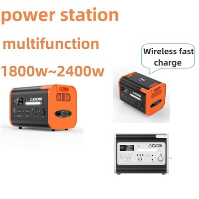 Birleşmiş Milletler AC Soketi 220V±5% Acil Portatif Güneş Jeneratörü 2200W Kamp yapmak için