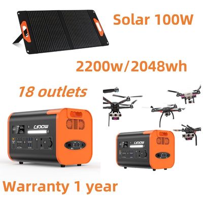 1500W AC Şarj Taşınabilir Mobil Elektrik İstasyonu