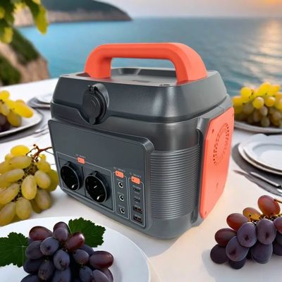 Lityum Battery Portable Power Station 600W 200W 300W Household için 110V 220V Camping