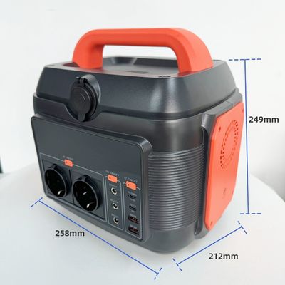 600W taşınabilir elektrik santrali çıkarılabilir 576wh/14.4V/40ah Pil Kapasitesi Güneş Jeneratörü