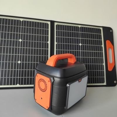 600W/576wh Dışarıdaki Aile Kampı Seyahatleri için Taşınabilir Güneş Jeneratörü Yedek Gücü