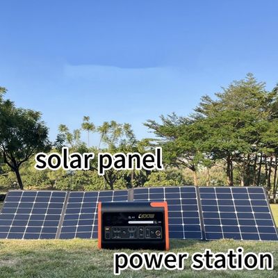 51.52V40ah 3.22V*16s Pil Kapasitesi 2500W güneş panelleri ile 2200W güneş jeneratörü