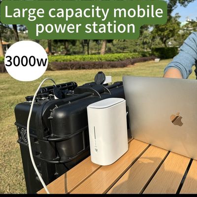 Çok fonksiyonel 3000W3000wh Açık Hava Güneş Enerjisi Santrali