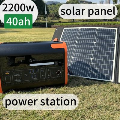 2200W Sürekli Güç Acil ve Dışarıda 4000W Taşınabilir Güç Santrali'ni Güçlendirebilir