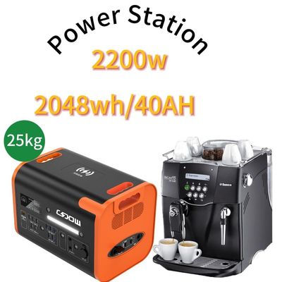 Özel 2000W Dış Güneş Enerji Santrali, ABD Standart Plug ve Uzun Yaşam Süresi
