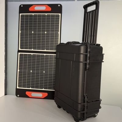 Dış Enerji Depolaması LiFePO4 Pil 4000W Taşınabilir Güneş Paneli Kamp Elektrik Santrali