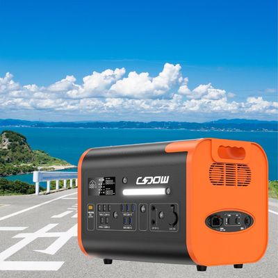 Özelleştirilebilir Siyah LiFePO4 Lityum-Ion Pil LCD Ekranlı Taşınabilir Elektrik İstasyonu