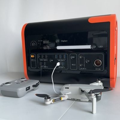 1500W Ana AT22 Dışarı Kamp Evi Araba Teknesi için Taşınabilir Güneş Enerjisi Santrali