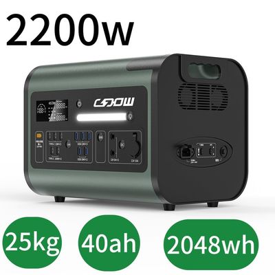 800W Güneş Şarjı Ev Acil LiFePO4 Giyim Direncili Taşınabilir Elektrik Santrali