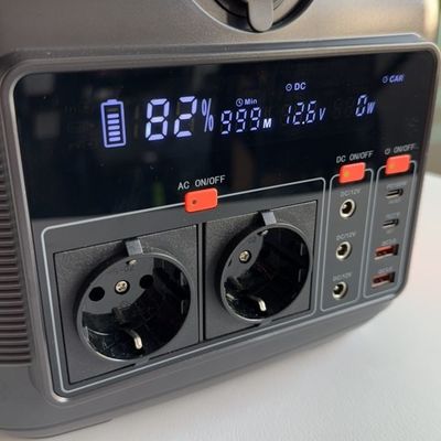 Acil Enerji İhtiyacı 600W Lityum Pil ve 11W LED Işıklandırma ile Ev Enerji Merkezi