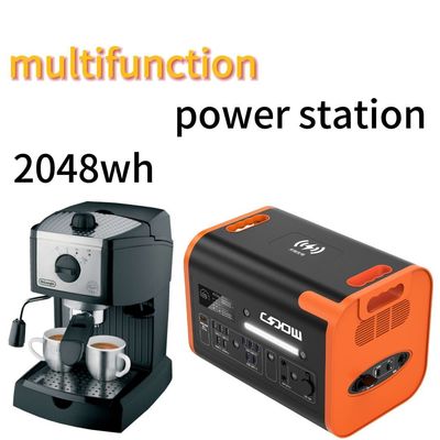 2200W/2048wh 40ah Dış Açık Macera Taşınabilir Güç Santrali