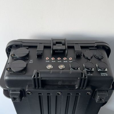 Patlama Dayanıklı LED Işık LiFePO4 Lityum Pil Taşınabilir Mobil Güç kaynağı 3000W