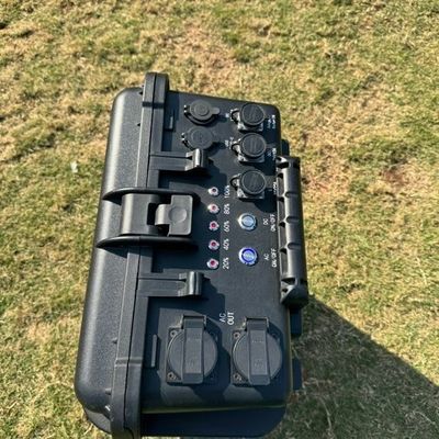 Patlama Dayanıklı LED Işık LiFePO4 Lityum Pil Taşınabilir Mobil Güç kaynağı 3000W