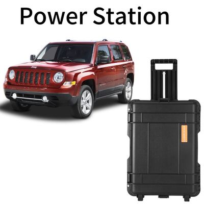 300W 600W 2200W 3000W Taşınabilir Güç kaynağı ABS Alaşım Açık Hava Acil Durum Elektrik Santrali