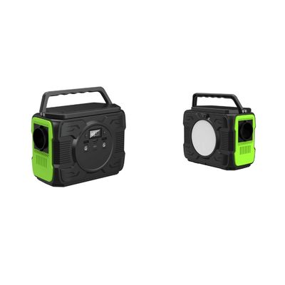 LED Light AC Çıkış Gücü 5V-20V/2A Adaptör Girişi ile taşınabilir Güneş Enerji Santrali 200W