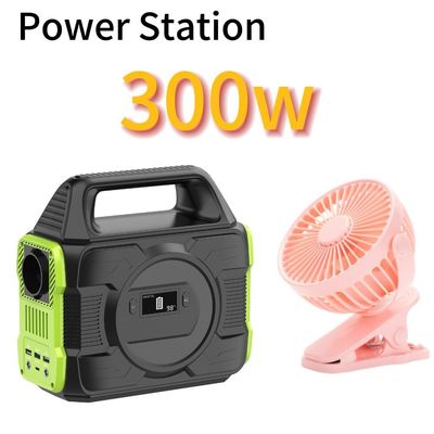 300W/288wh Güç Güneş Enerjisi Depolama Elektrik Santrali İç / Dış Uygulamalar için İdeal