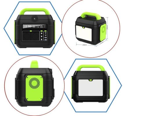 600W/576wh Dış Güneş Jeneratörü Tavsiye edilebilir Renkli Taşınabilir Elektrik Santrali S6