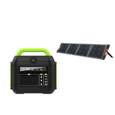 600W/576wh Dış Güneş Jeneratörü Tavsiye edilebilir Renkli Taşınabilir Elektrik Santrali S6