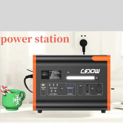2200W/2048wh Yanık geçirmez ev ve saf sinüs dalga inverteri ile taşınabilir enerji istasyonu