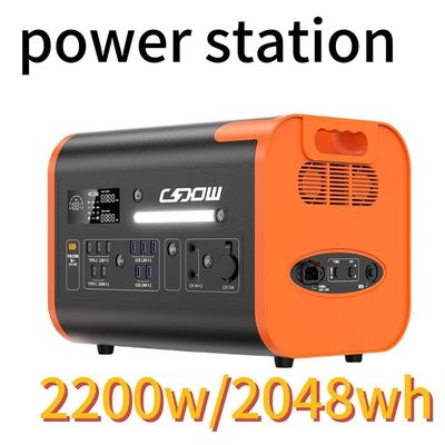 Dış mekan etkinlikleri için taşınabilir CE sertifikalı 2200W/2400W/3000W güneş enerjisi santrali