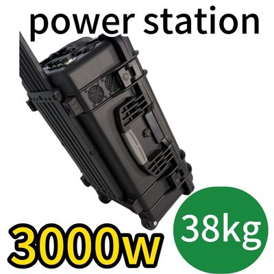 3000W Kamp Portatif Güç Santrali Çoklu Koruma Fonksiyonu ve RS232 İletişim
