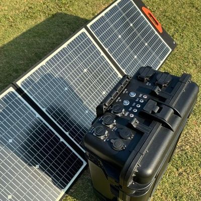 3000W 3000wh LiFePO4 Batarya Taşınabilir Güç Santrali Güneş Paneli Şarj Modu ile