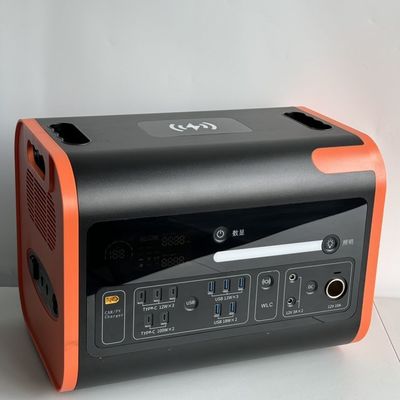 1500W Hızlı Şarj 600W Taşınabilir Güneş Enerjisi Depolama Jeneratörü 2200W Güç İstasyonu ile