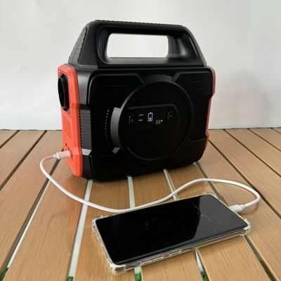 Taşınabilir Elektrik Santrali ve Açık Hava Kampı için 300W Güçlü Şarj edilebilir Güneş Jeneratörü